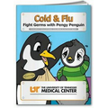 Cold & Flu / Fight Germs w/ Pengy Penguin Coloring Books